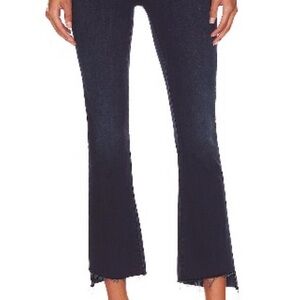 MOTHER Dark Indigo Flare Jeans